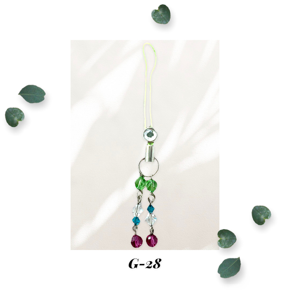 Spring Has Sprung - Crystal Charm Keychain Pull